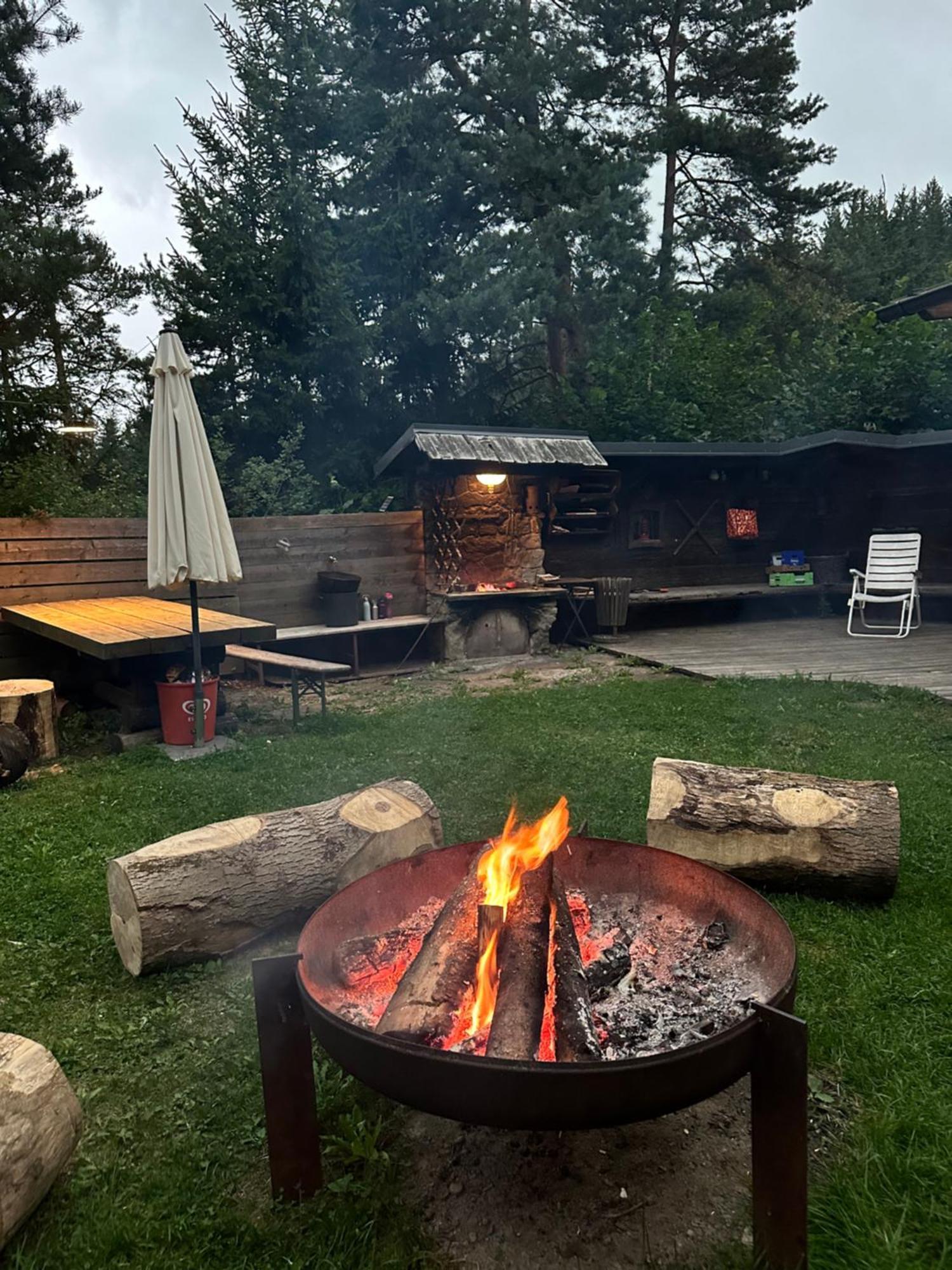 Ferienhaus Im Wald Edelschrott Luaran gambar