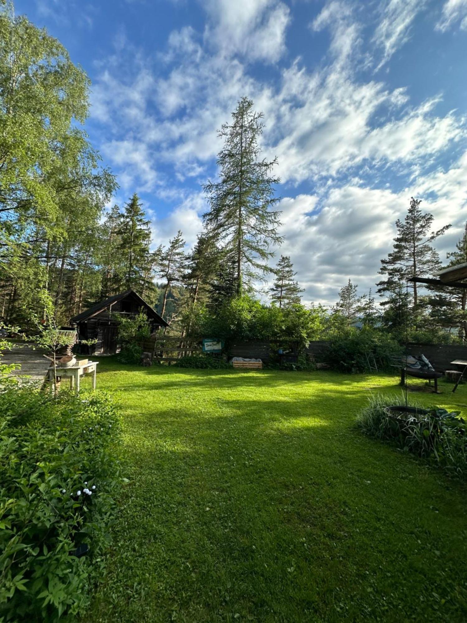 Ferienhaus Im Wald Edelschrott Luaran gambar
