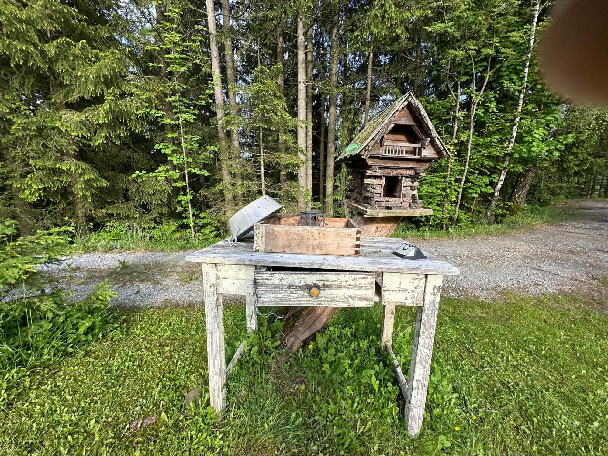 Ferienhaus Im Wald Edelschrott Luaran gambar