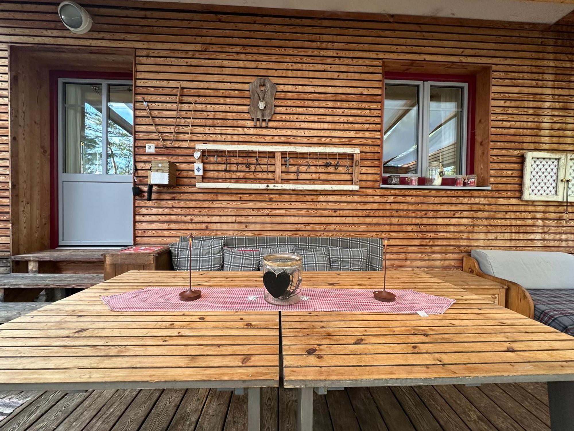 Ferienhaus Im Wald Edelschrott Luaran gambar